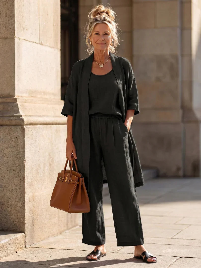 Annelie | Lätt linne-set