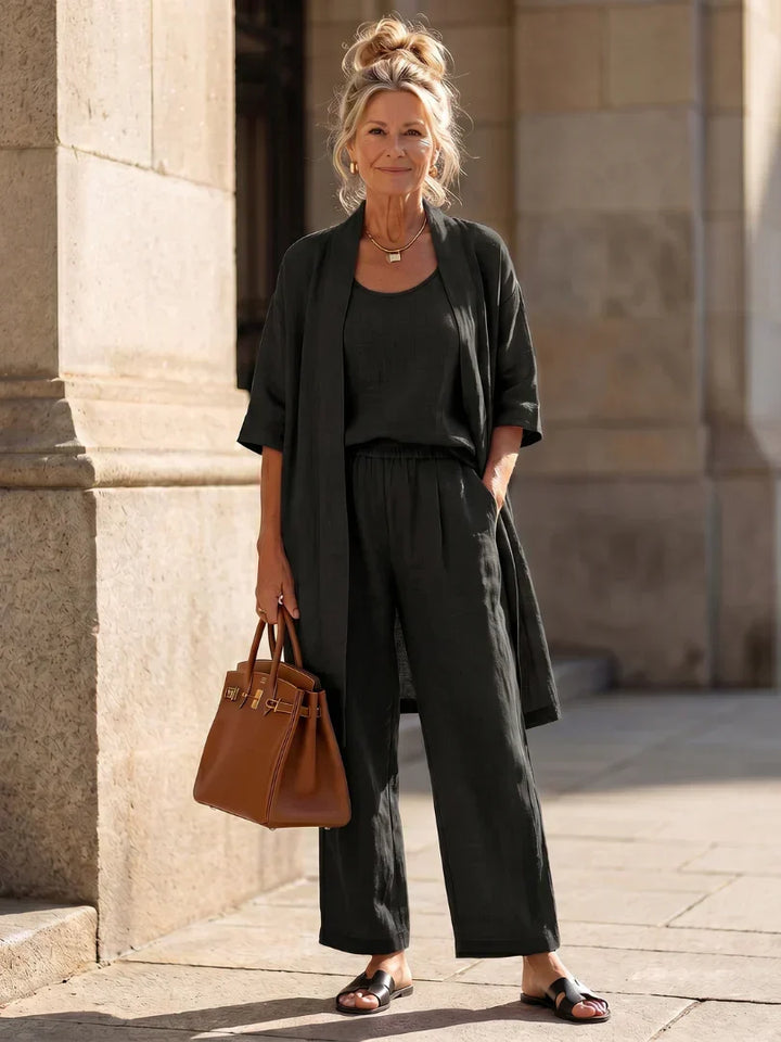 Annelie | Lätt linne-set