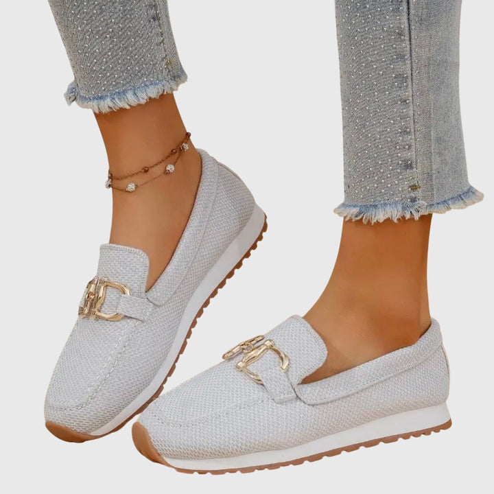 Nina | Hästbit Detalj Komfort Äkta Läder Loafers