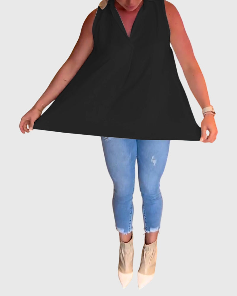 Lina | Ärmlös topp