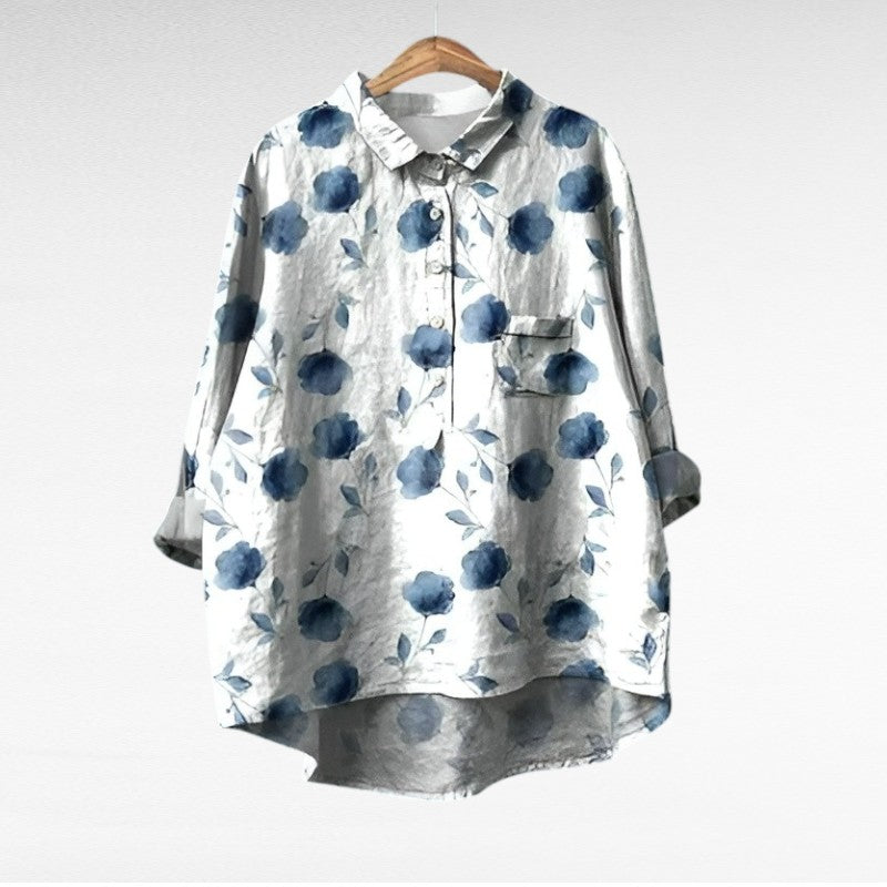 Kamil | Elegant Sommarlinneblus