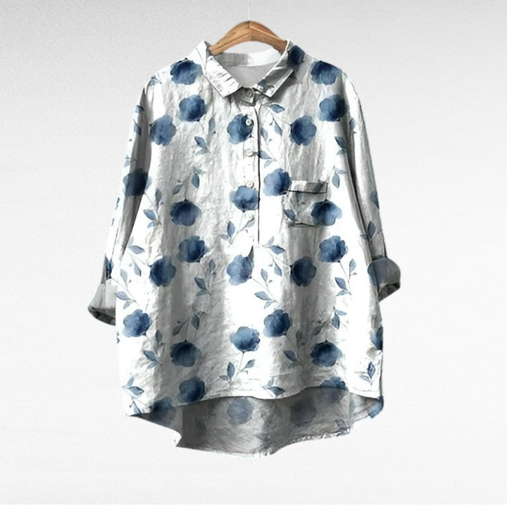 Kamil | Elegant Sommarlinneblus