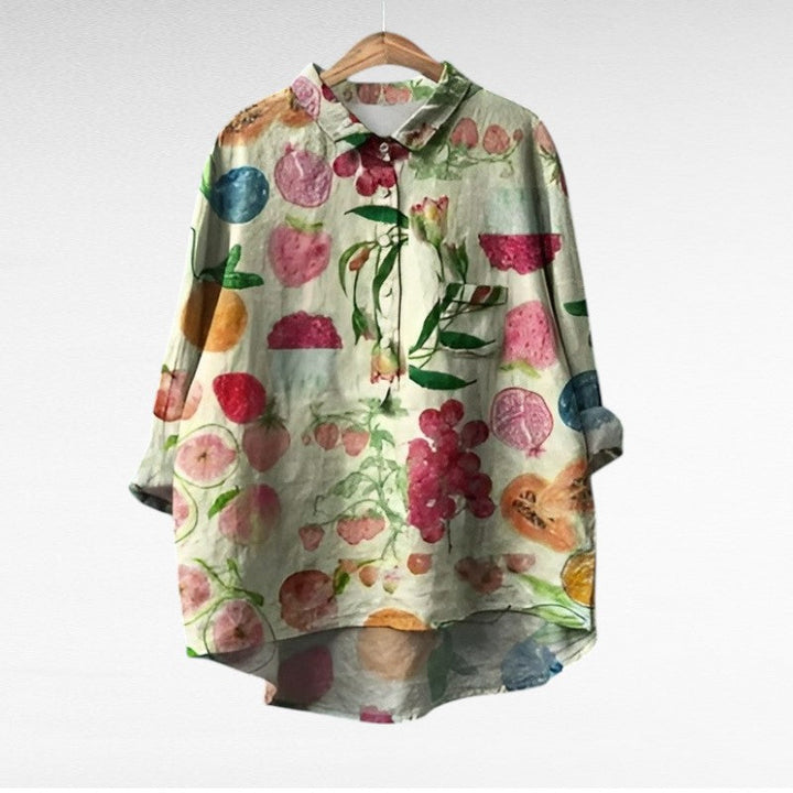 Kamil | Elegant Sommarlinneblus
