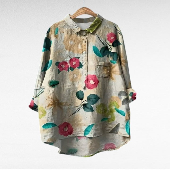 Kamil | Elegant Sommarlinneblus