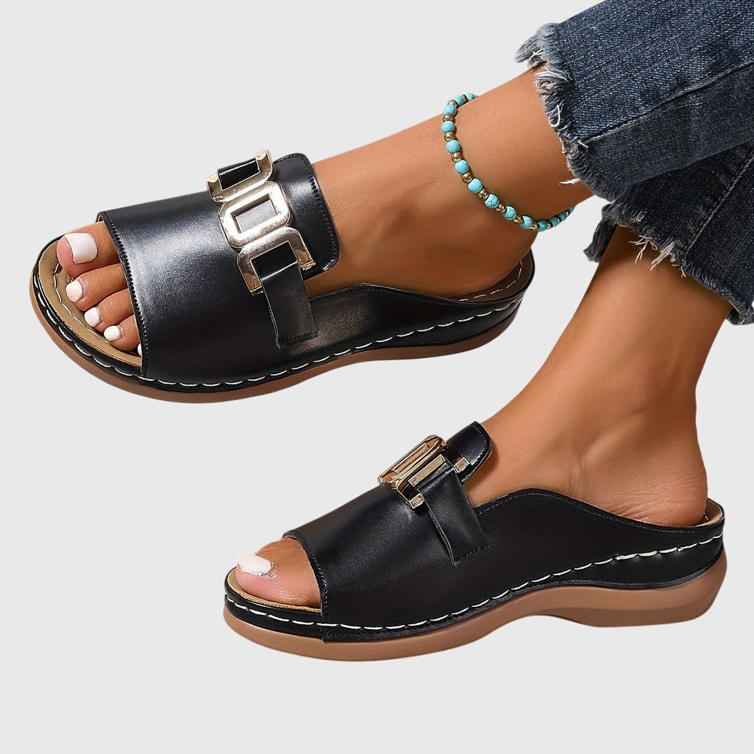 Kathryn | Bekväma Spännesandaler