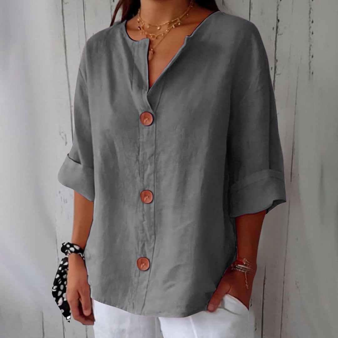 Olivia | Lätt och Loose-fitting Sommarblus