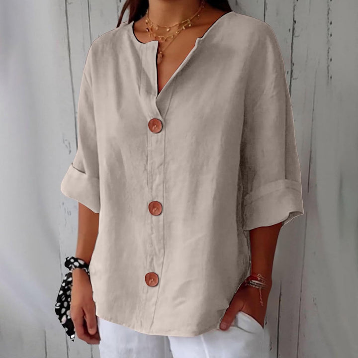 Olivia | Lätt och Loose-fitting Sommarblus