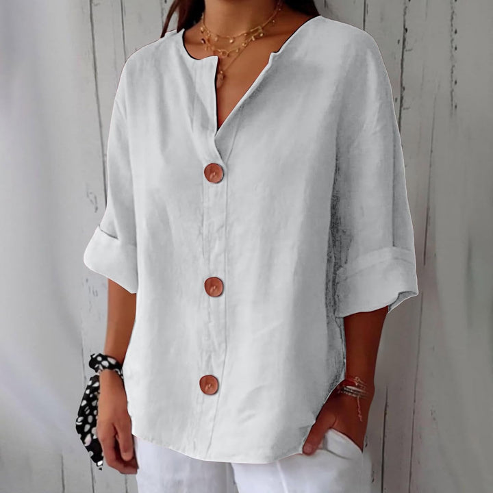 Olivia | Lätt och Loose-fitting Sommarblus