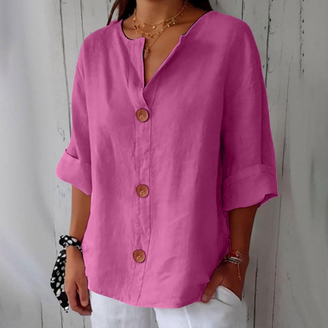 Olivia | Lätt och Loose-fitting Sommarblus
