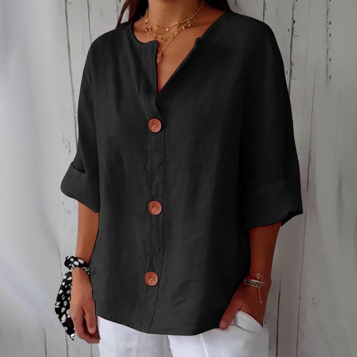 Olivia | Lätt och Loose-fitting Sommarblus