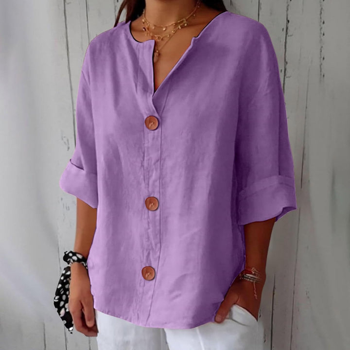 Olivia | Lätt och Loose-fitting Sommarblus