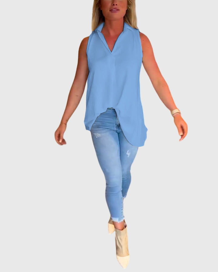 Lina | Ärmlös topp