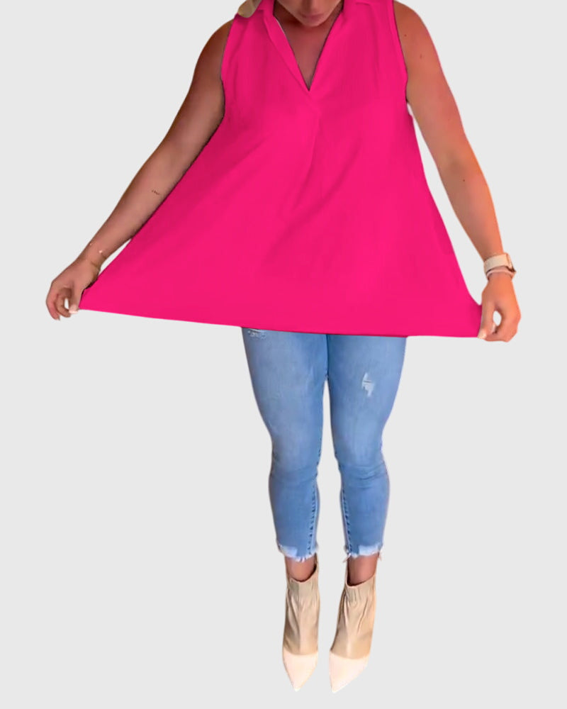 Lina | Ärmlös topp