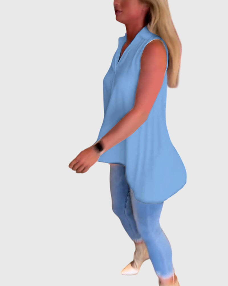 Lina | Ärmlös topp