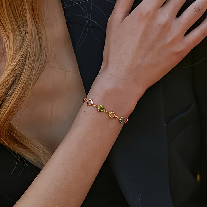Unik hjärtformad armband