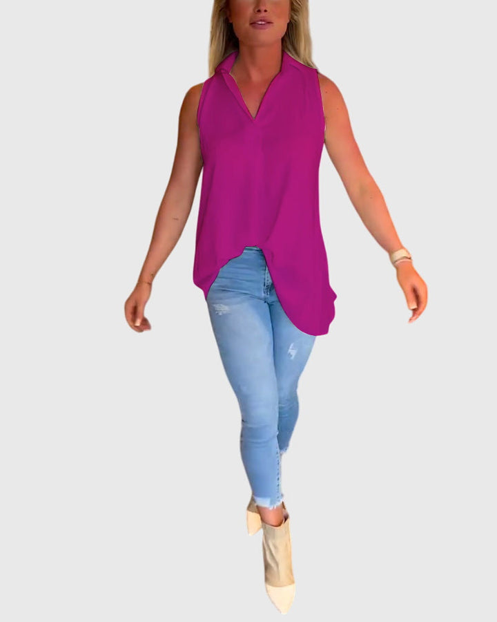 Lina | Ärmlös topp