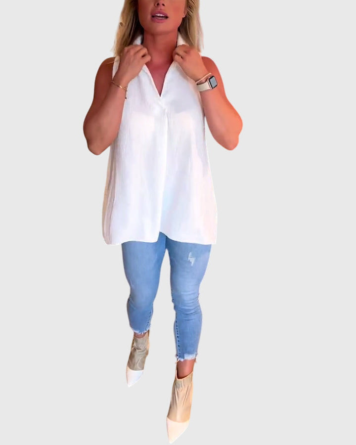 Lina | Ärmlös topp
