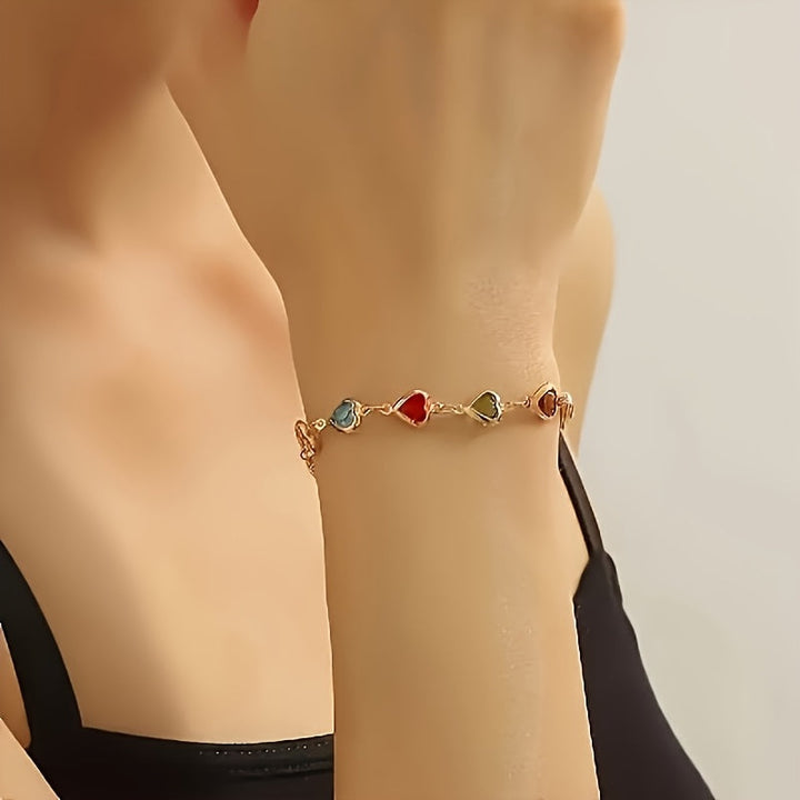 Unik hjärtformad armband