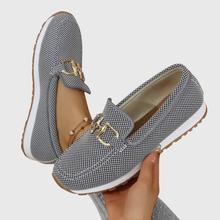Nina | Hästbit Detalj Komfort Äkta Läder Loafers