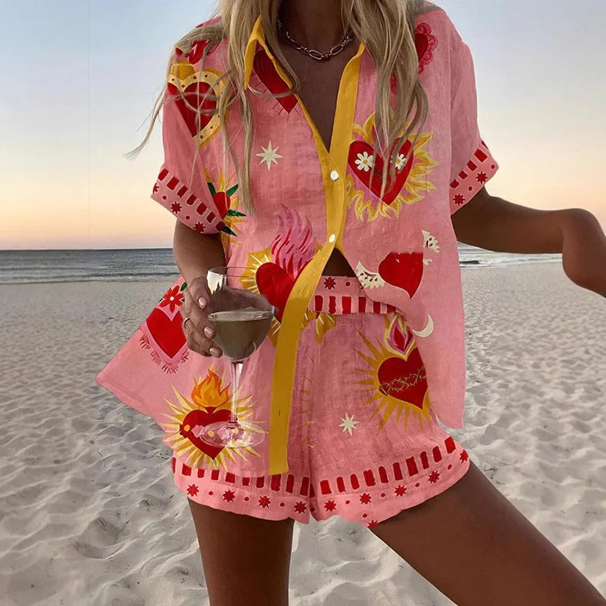Quisha | Färgstarkt Strandset