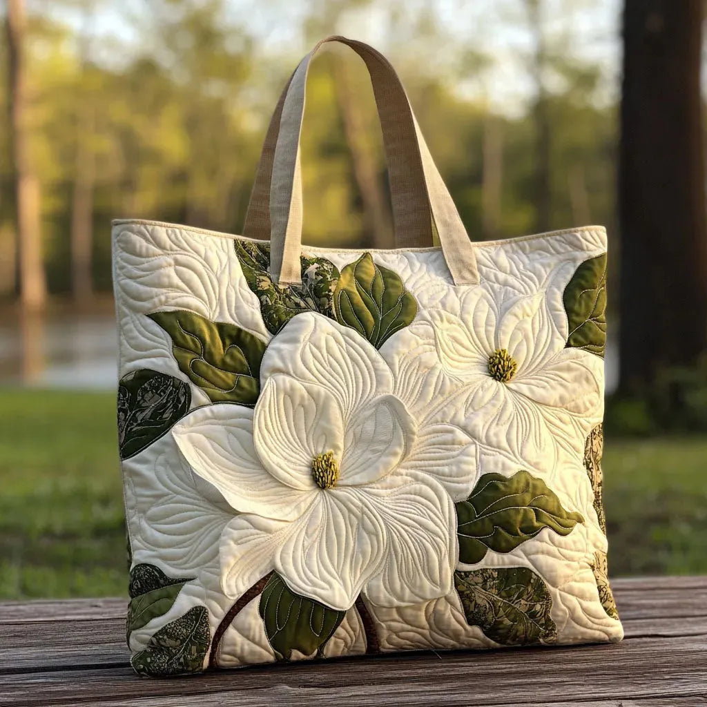 Elegant quiltad väska