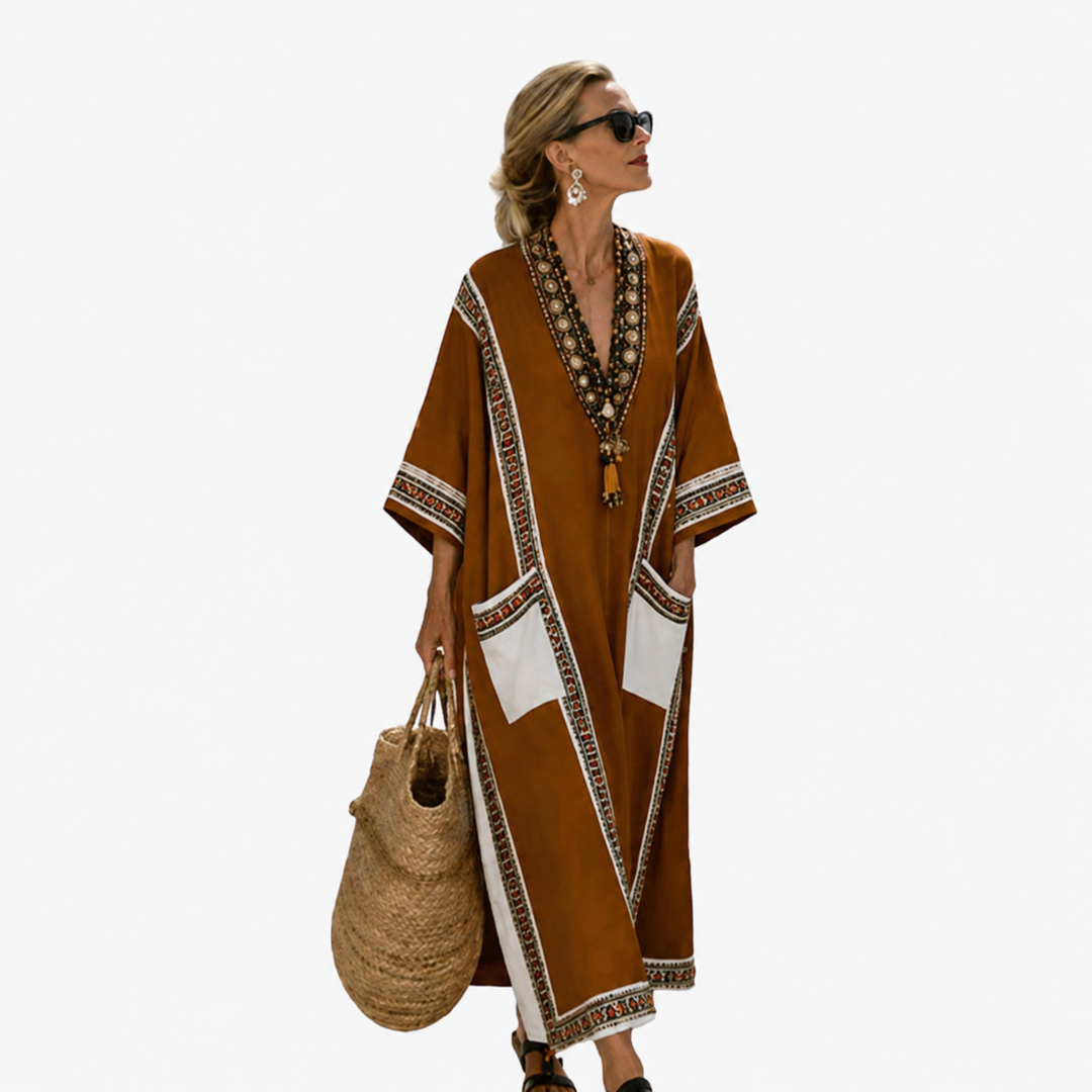 Audrey | Lång Kaftan