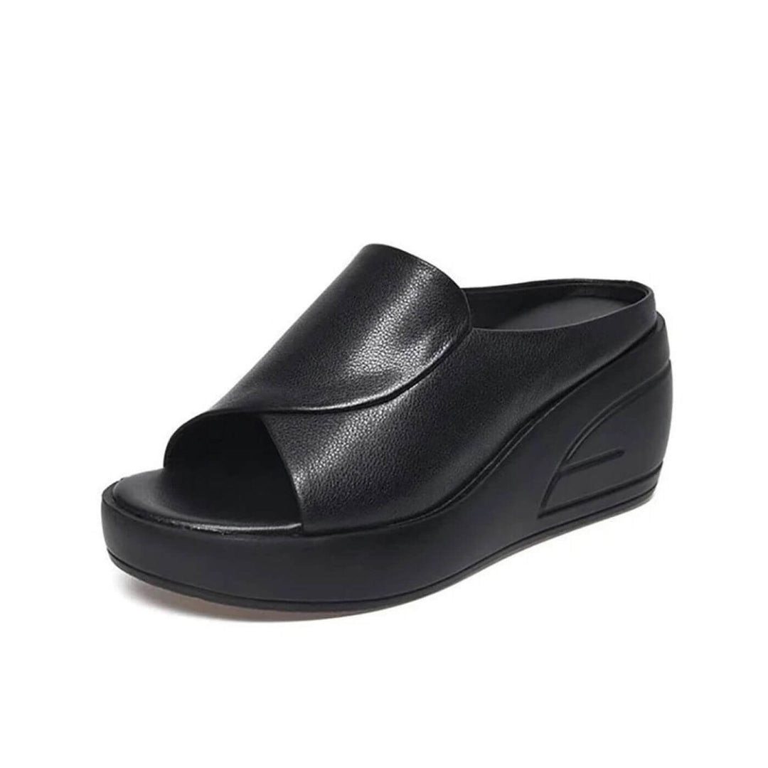 Eliza | Ortopediska Slip-on Wedge Sandaler