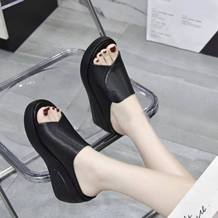 Eliza | Ortopediska Slip-on Wedge Sandaler