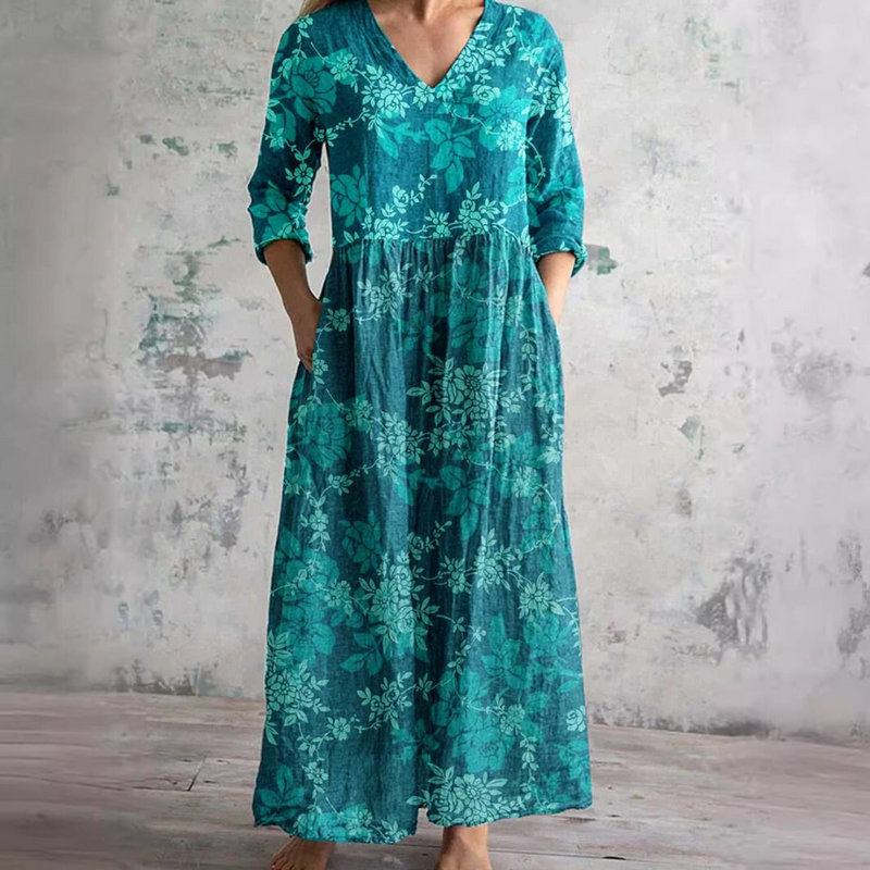 Marie | Blommig Sommarklänning