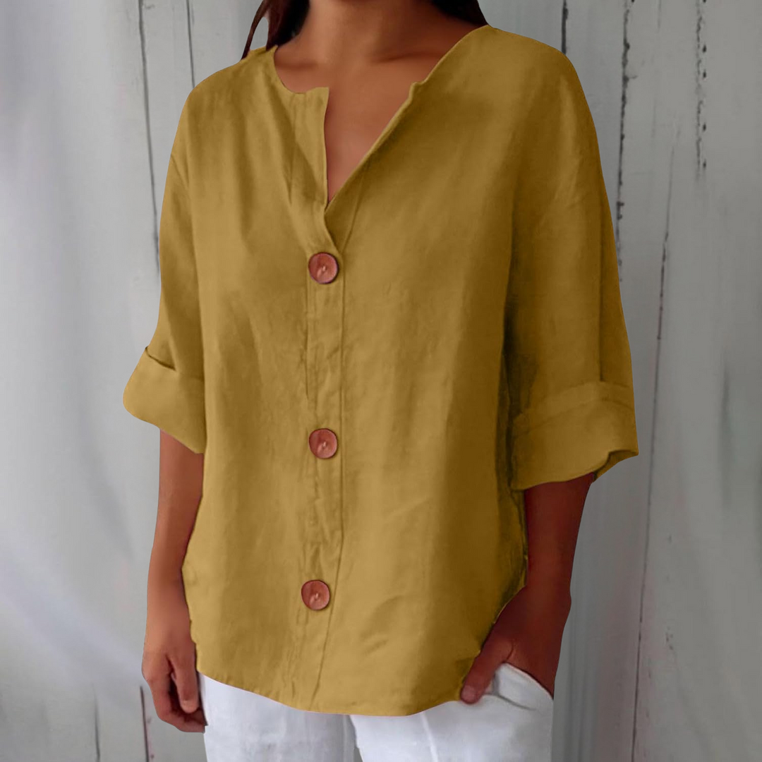 Olivia | Lätt och Loose-fitting Sommarblus