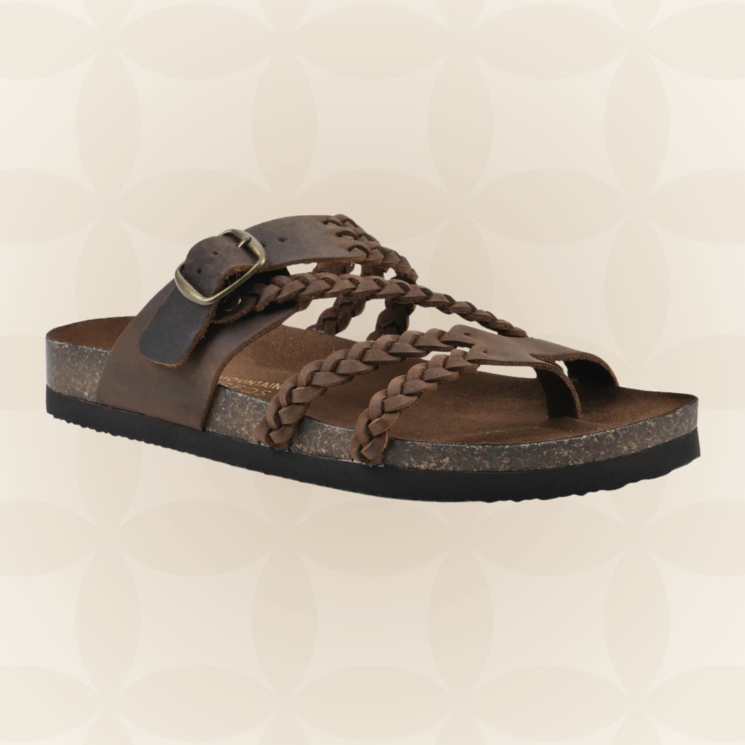 Danika | Eleganta flätade sandaler