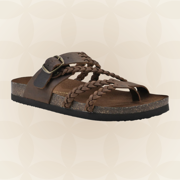 Danika | Eleganta flätade sandaler