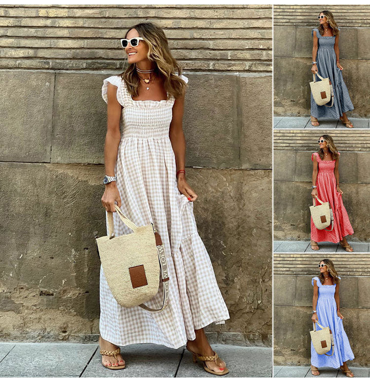 Liliane | Bohemisk casual klänning för sommar