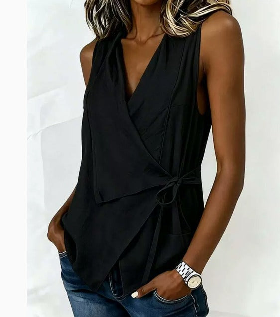 Lilianne | Ärmlös Blus