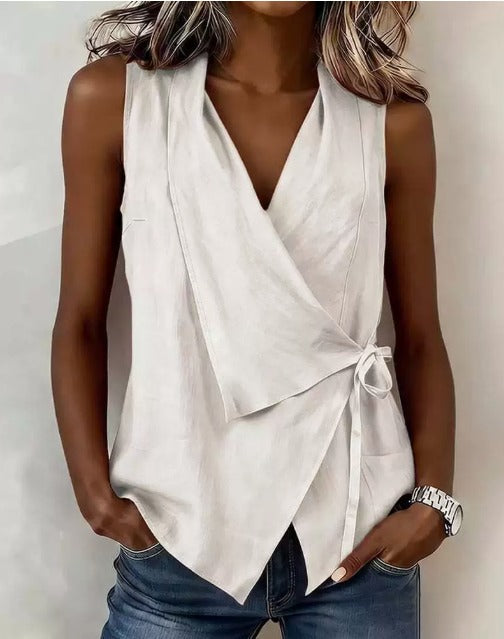 Lilianne | Ärmlös Blus