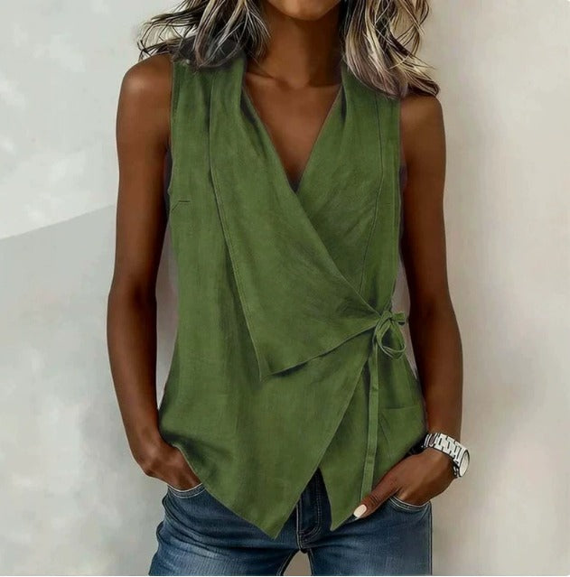 Lilianne | Ärmlös Blus