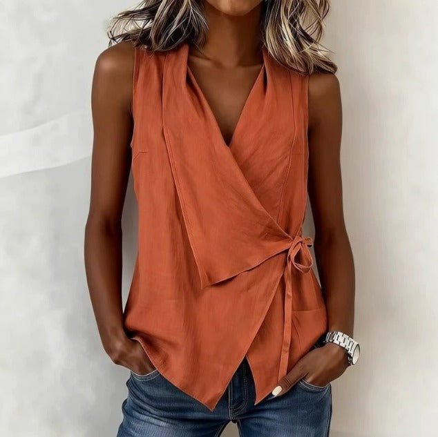 Lilianne | Ärmlös Blus