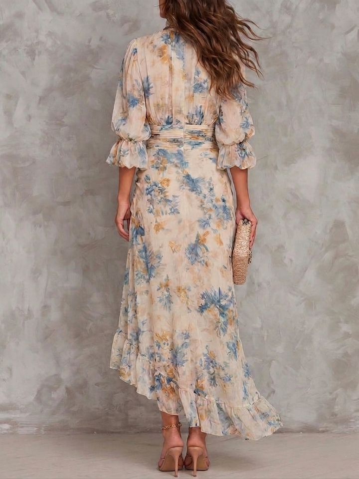 Cassia | Floral Maxi Klänning