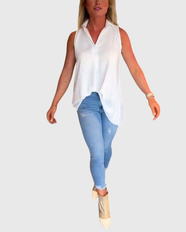 Lina | Ärmlös topp