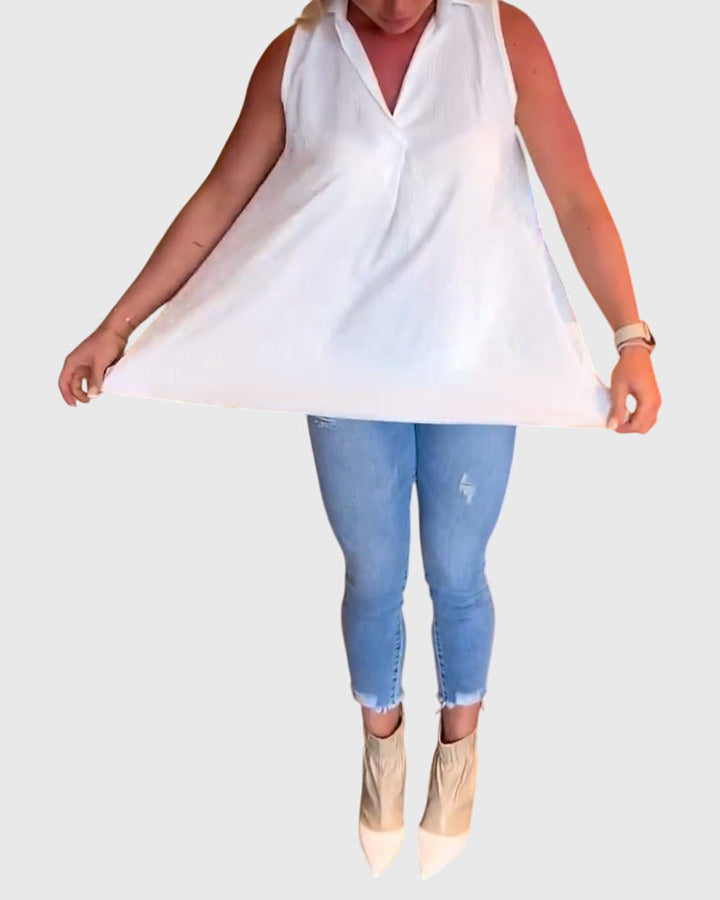 Lina | Ärmlös topp