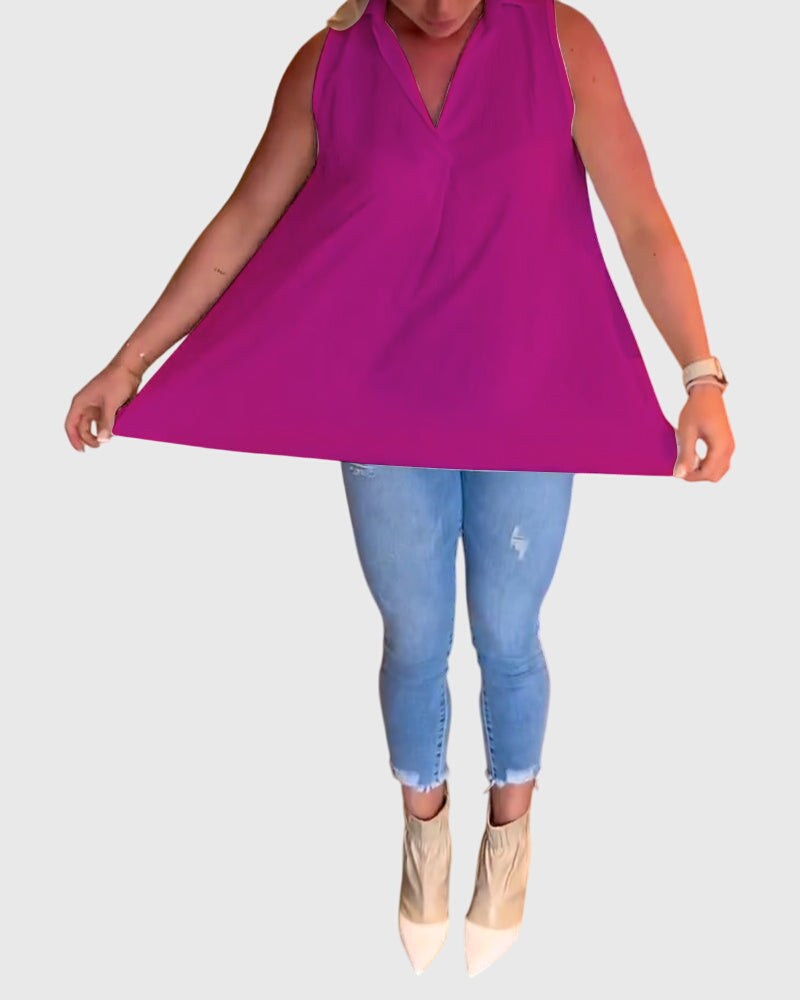 Lina | Ärmlös topp