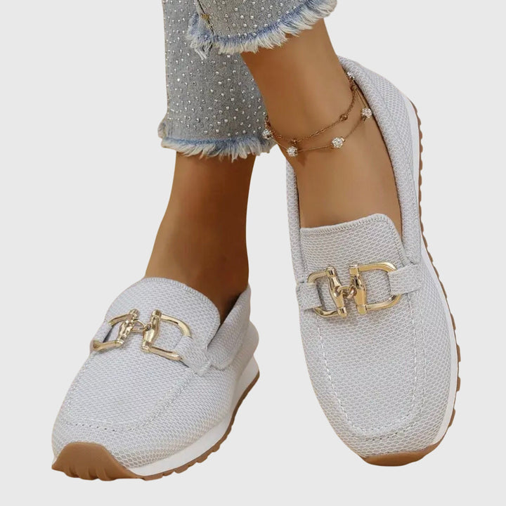 Nina | Hästbit Detalj Komfort Äkta Läder Loafers