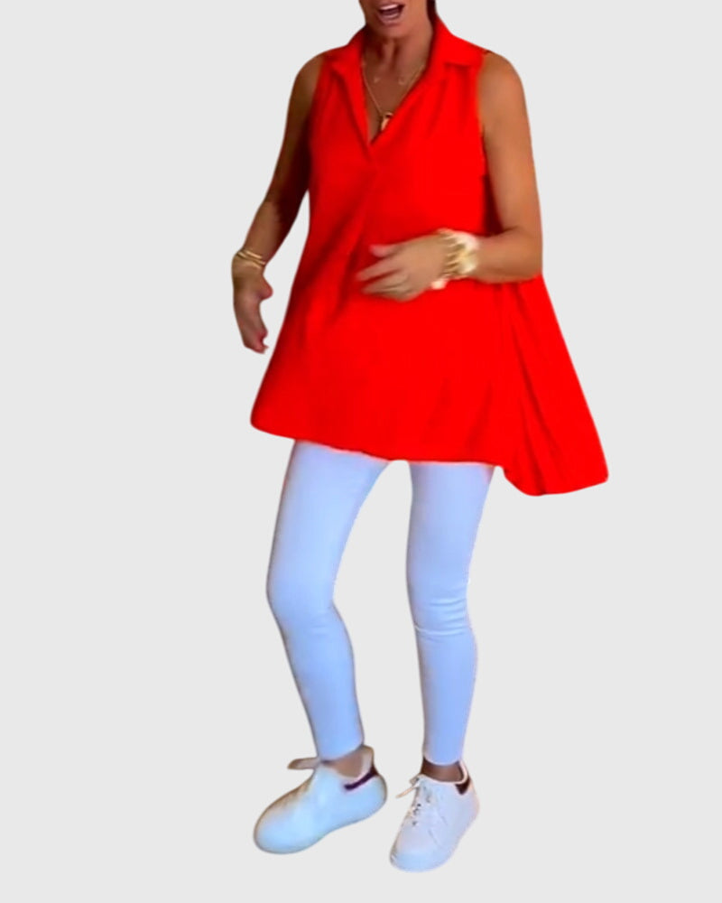 Lina | Ärmlös topp