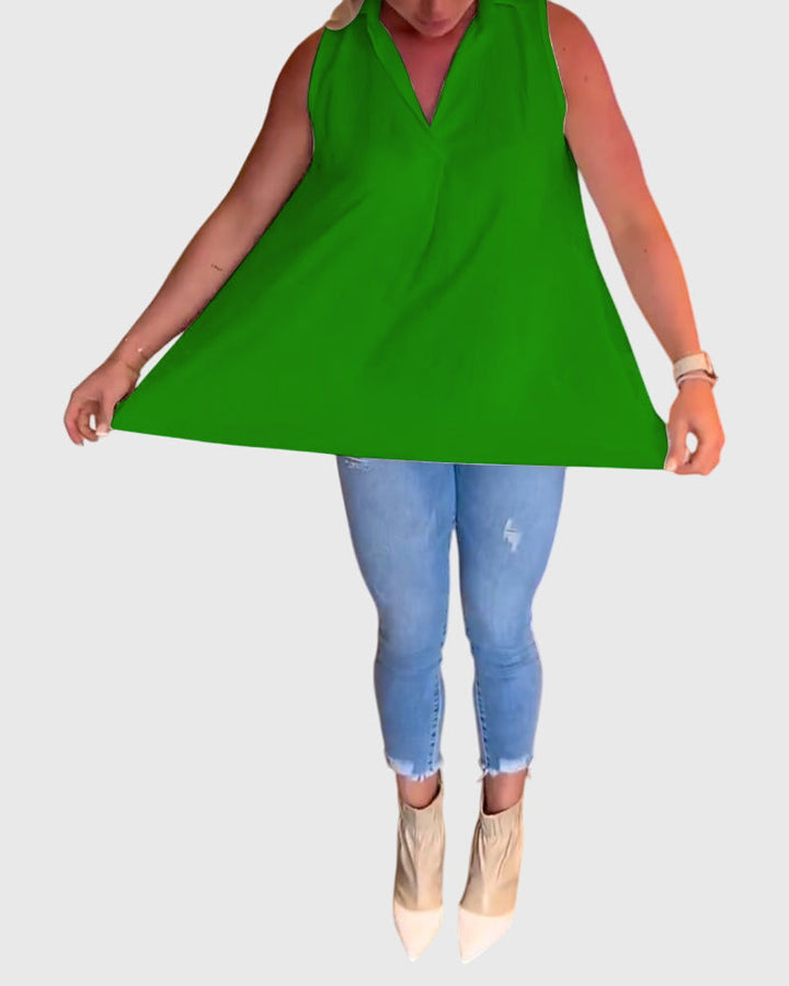 Lina | Ärmlös topp