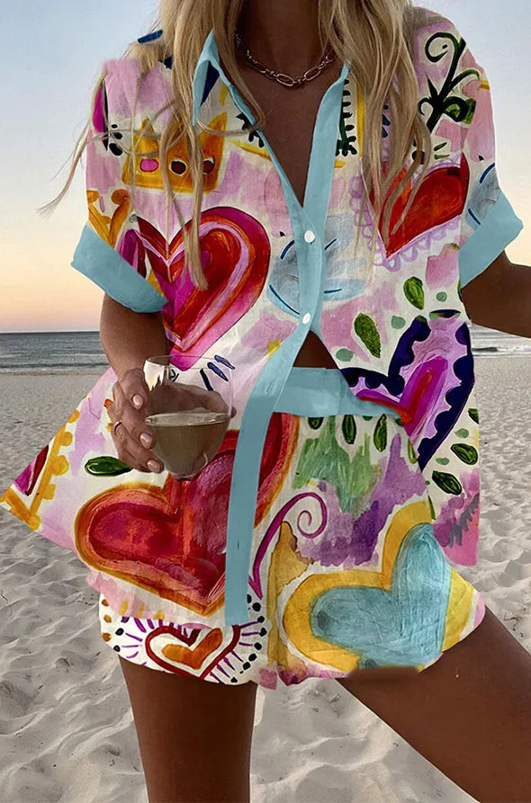 Hermine | Färgstarkt Strandset