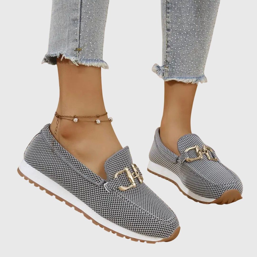 Nina | Hästbit Detalj Komfort Äkta Läder Loafers