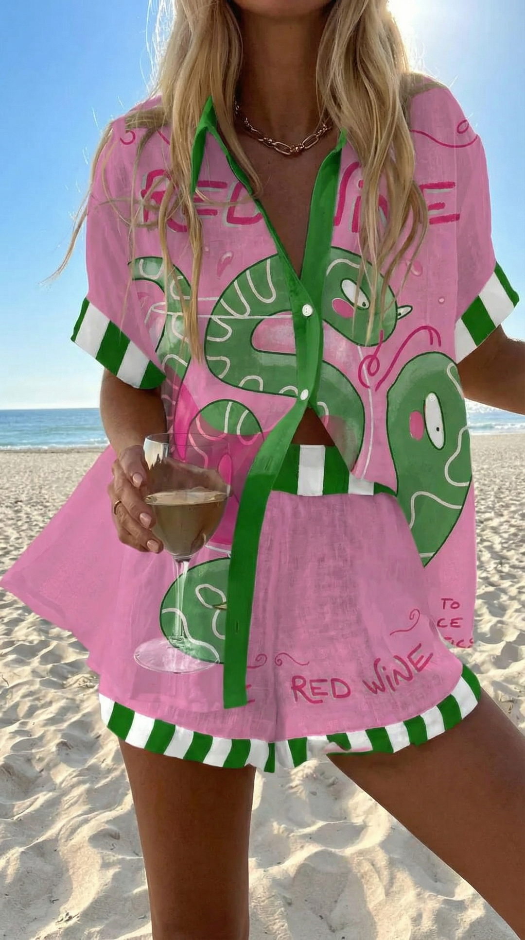 Gertrud | Färgstarkt Strandset