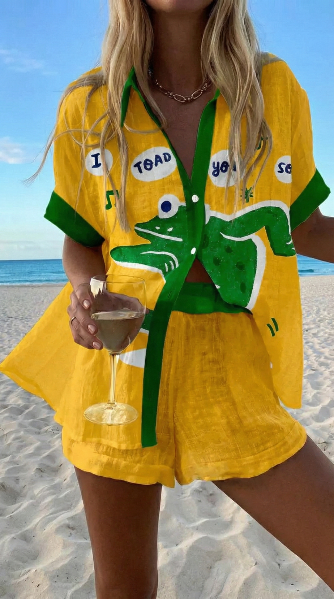 Xavina | Färgstarkt Strandset