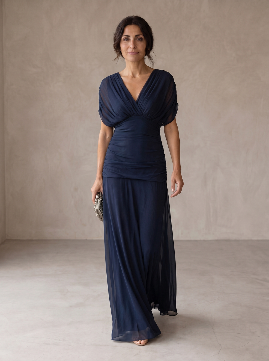 Avery | Elegant Blå Klänning