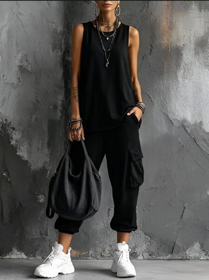 Valentina | Komplett Casual Mjuk med Fickor